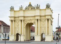 Brandenburger Tor Berlin und Brandenburger Tor Potsdam